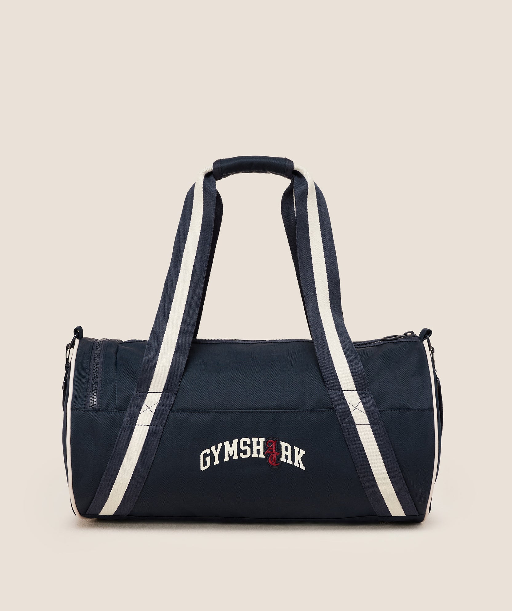 Bolsa de lona Gymshark x Analis - Azul medianoche/Blanco suave