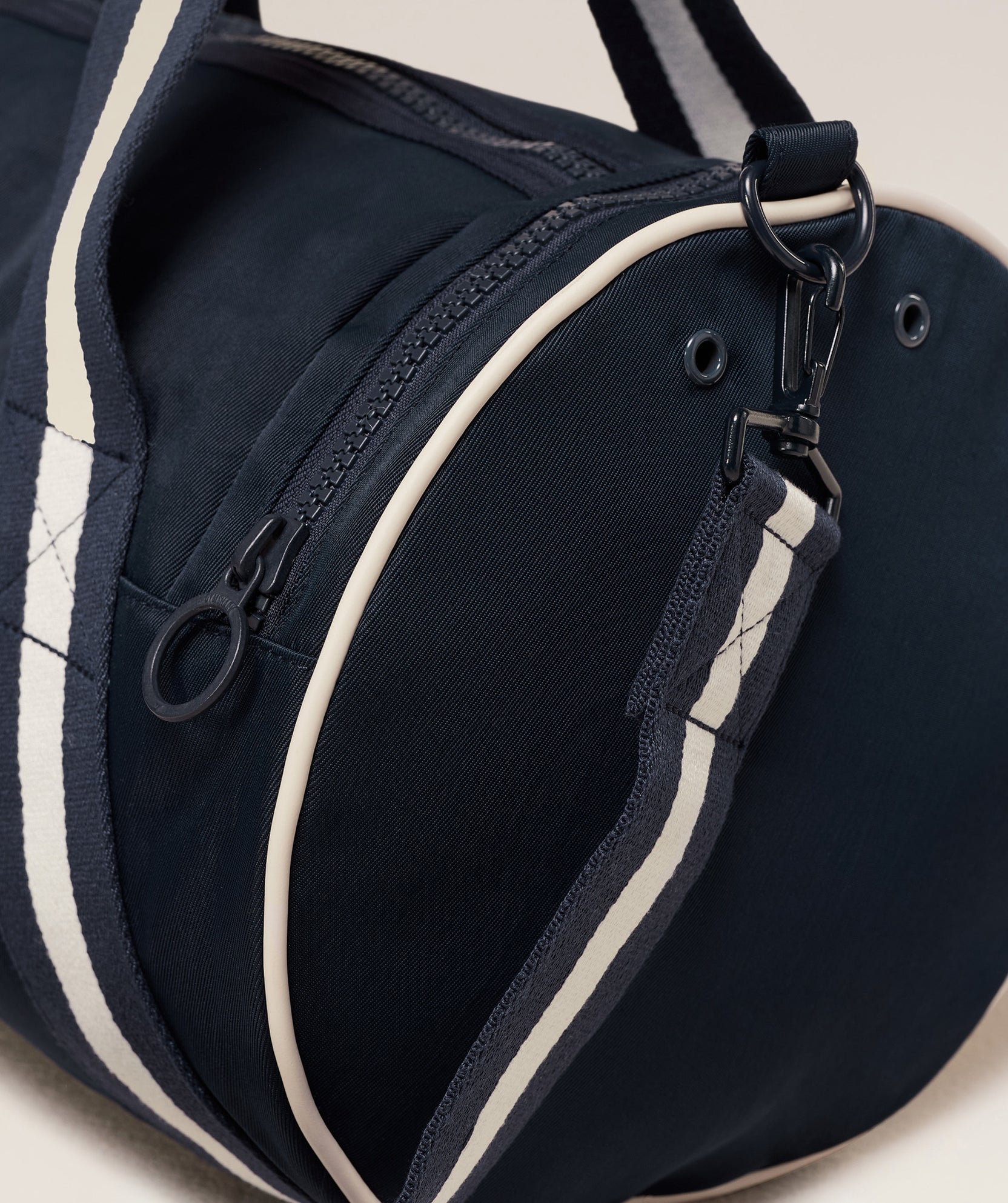 Bolsa de lona Gymshark x Analis - Azul medianoche/Blanco suave